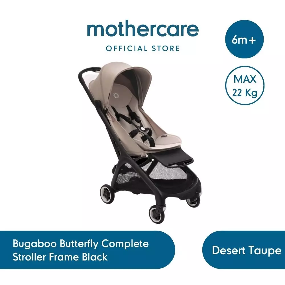 Jual Bugaboo Bugaboo Butterfly Complete Stroller Black Brown