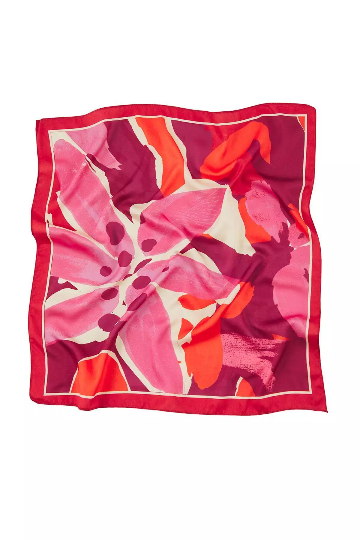 Multicolored Patterned 50*50cm 2-Pack Scarf Accessory