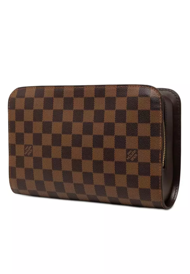 Pre-Loved Louis Vuitton Damier Ebene Saint Louis Pochette