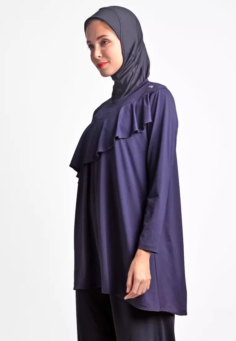 ViQ荷叶边长袖上衣