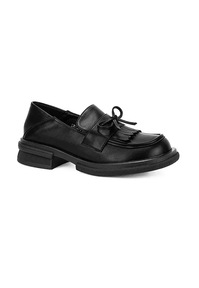Discount on Mario D' boro Runway  shoes - SKU: Women's Korean Flats Shoes LW 25284 Black C36