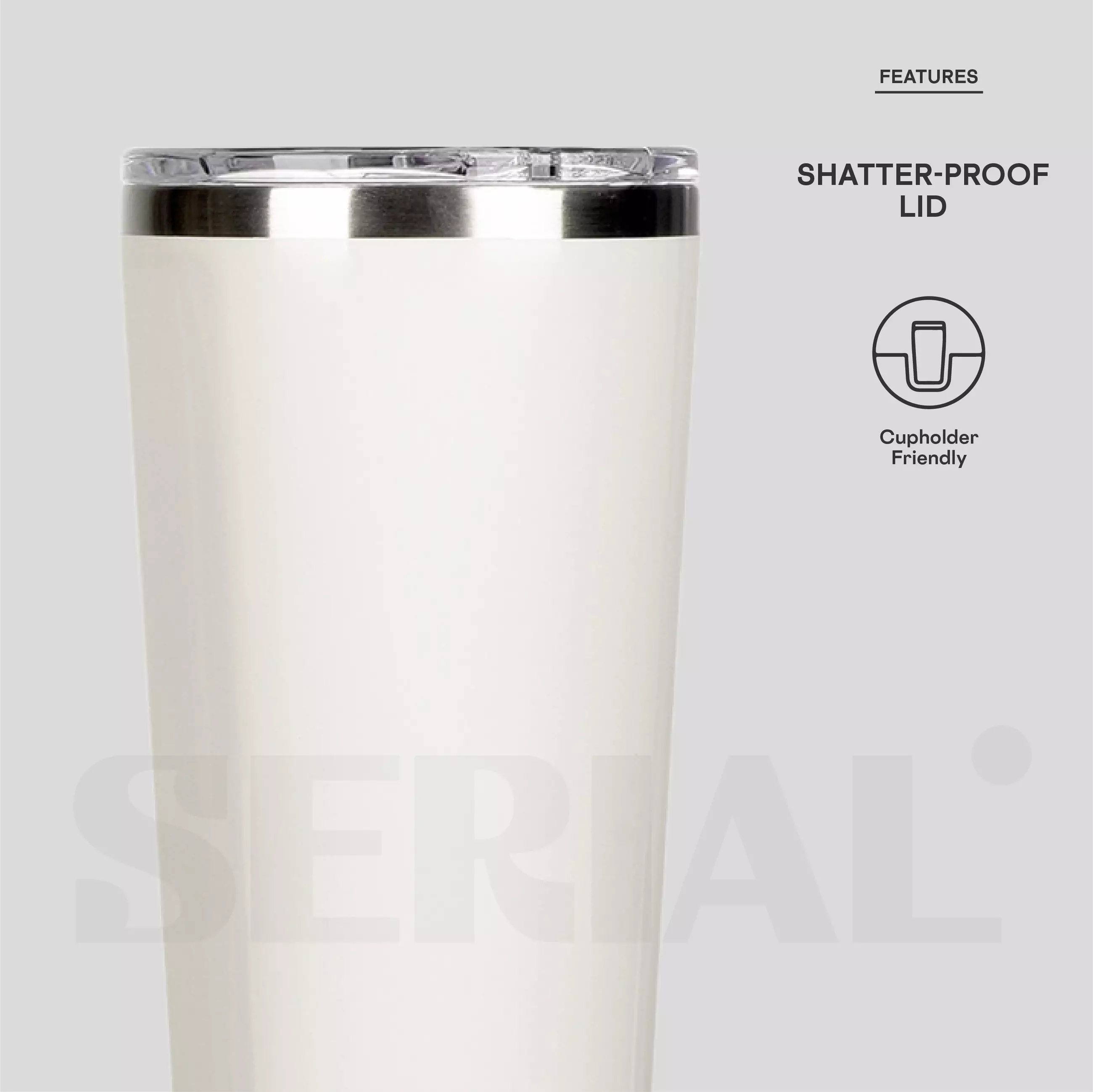 CORKCICLE® Tumbler 24oz - Oat Milk
