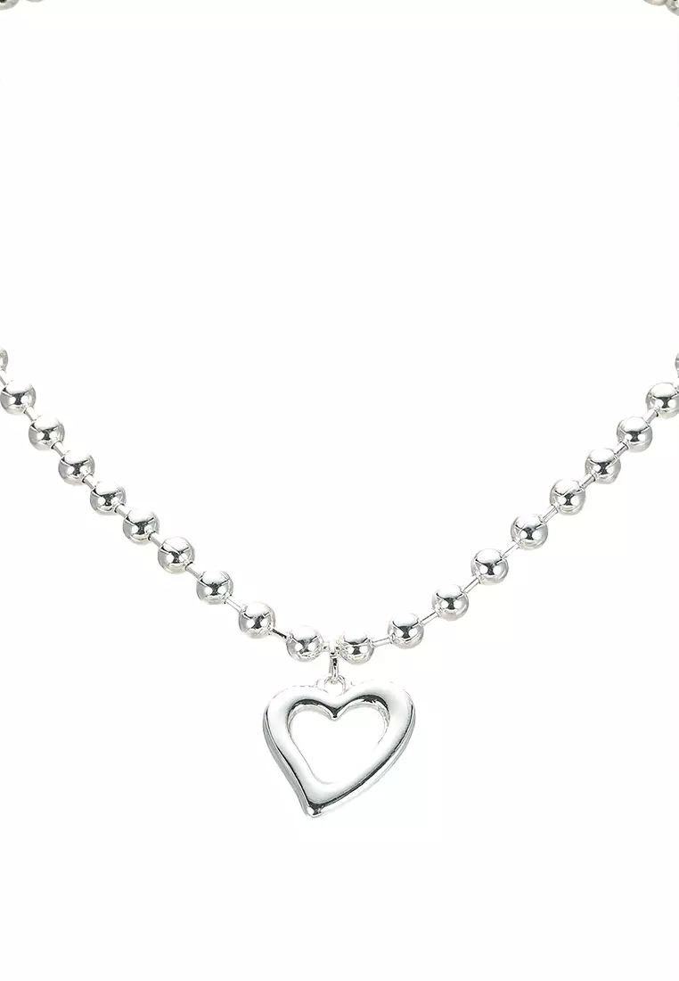 網上選購Rubi Cut Out Heart Pendant Necklace 2023 系列| ZALORA香港