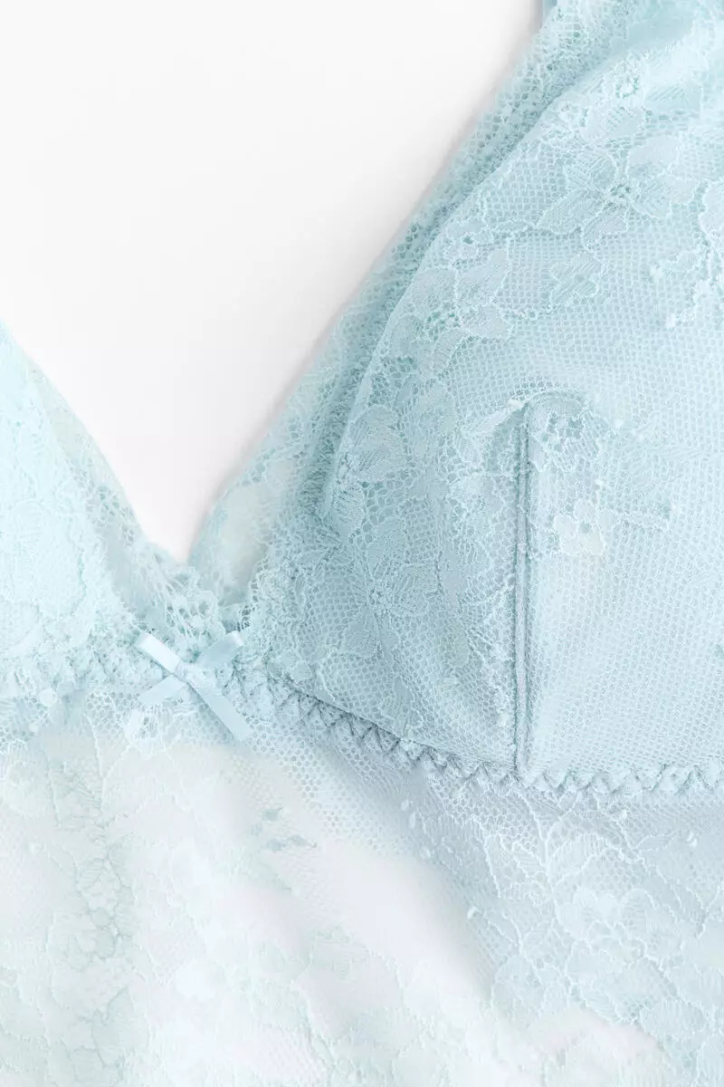 Padded lace bralette