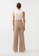 Touche Prive brown Elastic Waist Checked Trousers 20B72AAE11D3CFGS_4