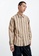 Urban Revivo beige Striped Long Sleeves Shirt 90395AA57FFFF8GS_7