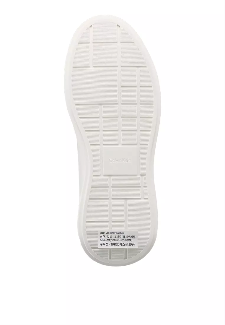Chunky Cupsole Leather Metallic Shoes - Calvin Klein Jeans
