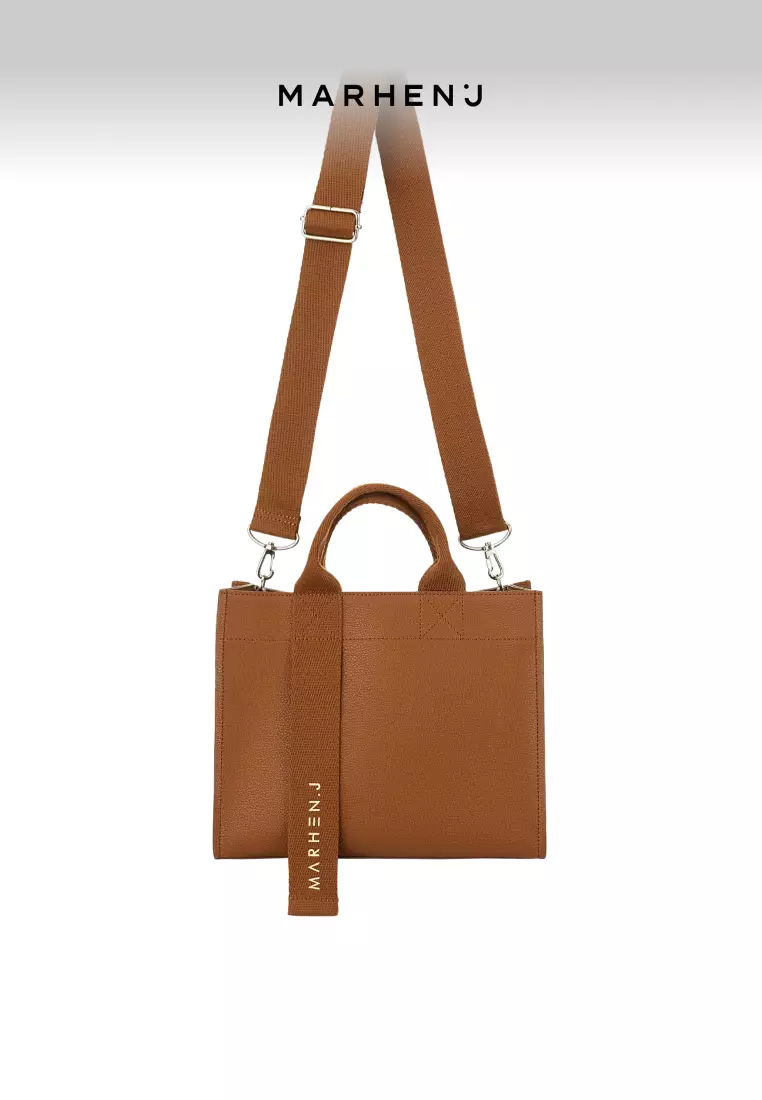 CINDY Vegan Leather Crossbody Bag Camel