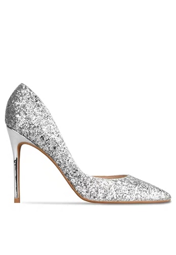 Twenty Eight Shoes silver 10CM Sequins Wedding High Heels D06-l 64202SH59A58F5GS_1