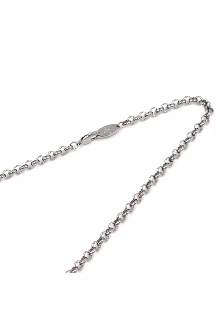 Pre-Loved Vivienne Westwood necklace Silver
