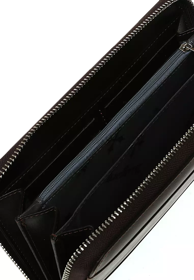 Dompet Fashion Pria Model Panjang Many Slot Material PU Leather ORIGINAL