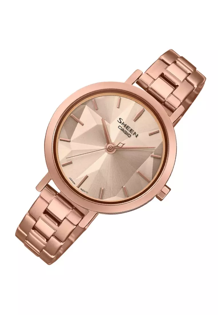 Sheen Analog Watch SHE-4558PG-4A