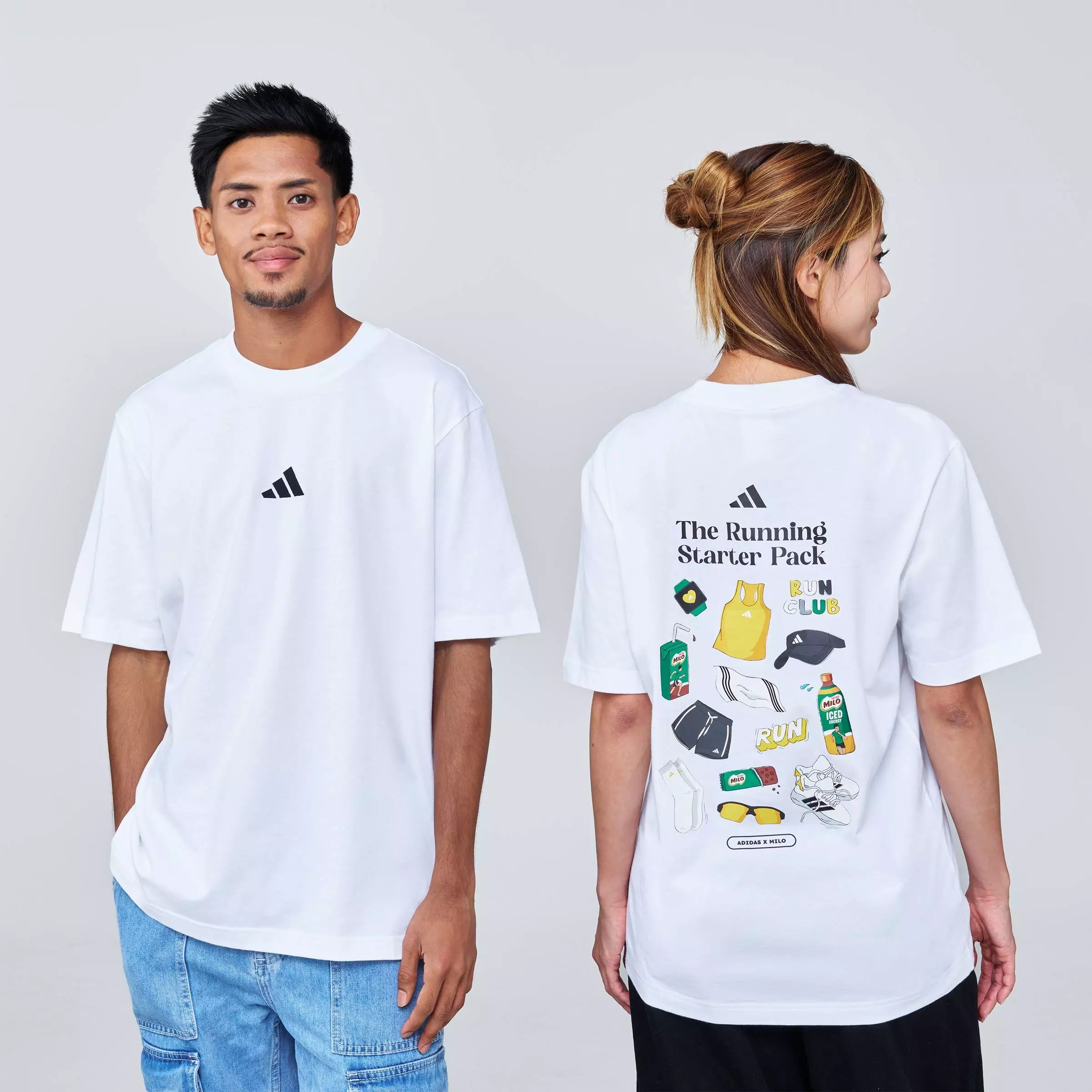 Lifestyle x MILO: The Running Starter Pack Men White KL1698