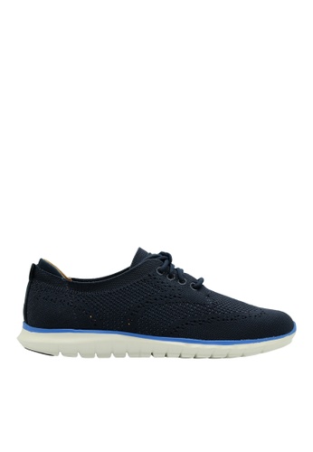Hush Puppies navy Hush Puppies Tricia Wingtip In Navy E1CFASHB0A56D0GS_1