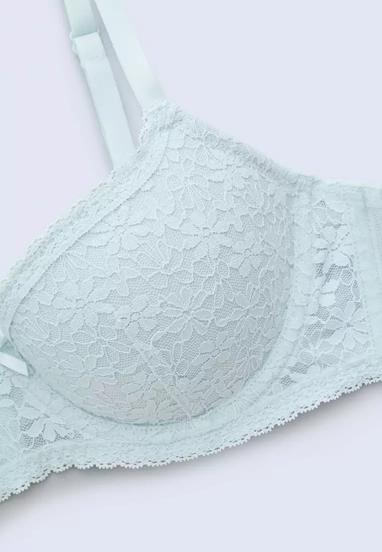Buy 6IXTY8IGHT ZADIE SOFT-WIRED LACE LIGHT PAD BRA FOR WOMAN