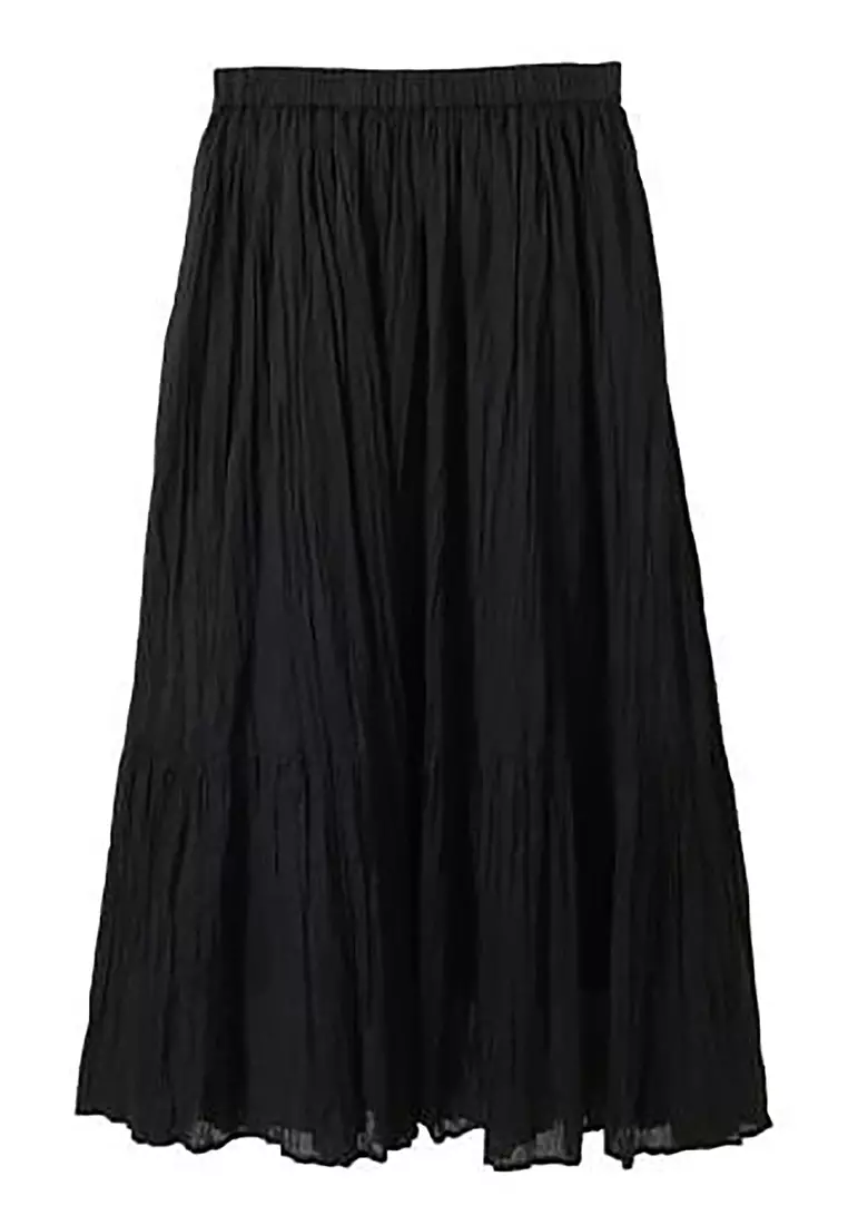 American Holic - Yanagi Crinkle Tiered Skirt
