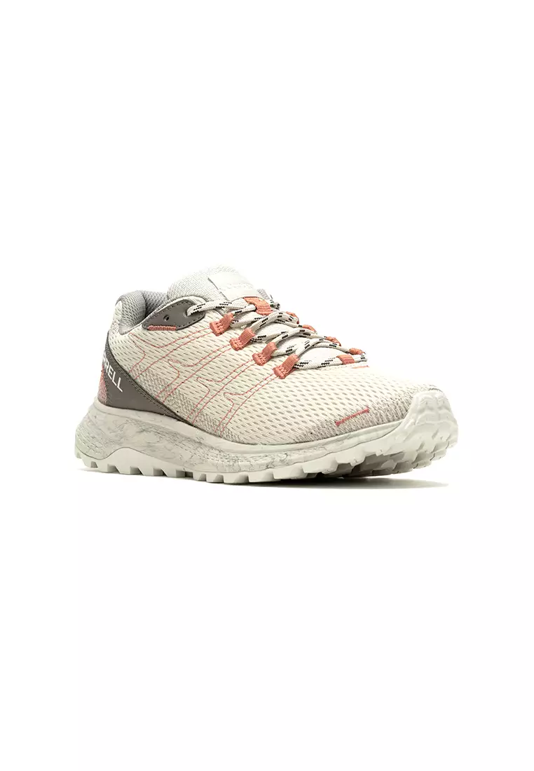 Buy Merrell Fly Strike--Mboy-Moonbeam/Oyster Womens Trail Running Shoes ...