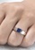 Elfi silver Elfi 925 Genuine Silver Engagement Ring M8(Blue) – The Spirit 07C9EAC7EEBB30GS_5
