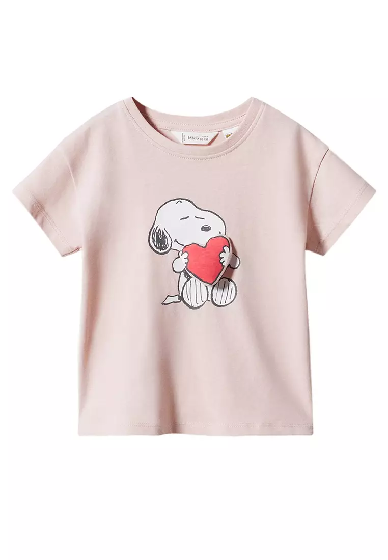 線上選購MANGO BABY Snoopy Printed T-Shirt | ZALORA 台灣