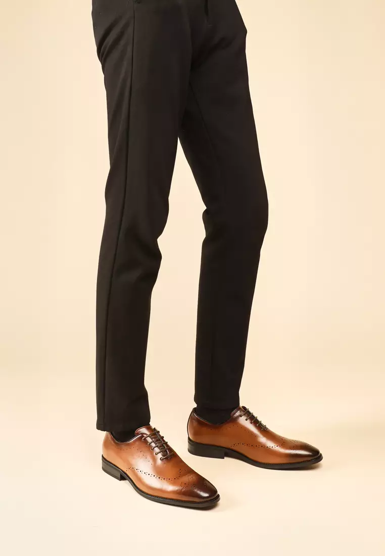 Brogue Leather Oxford KB18299-10B