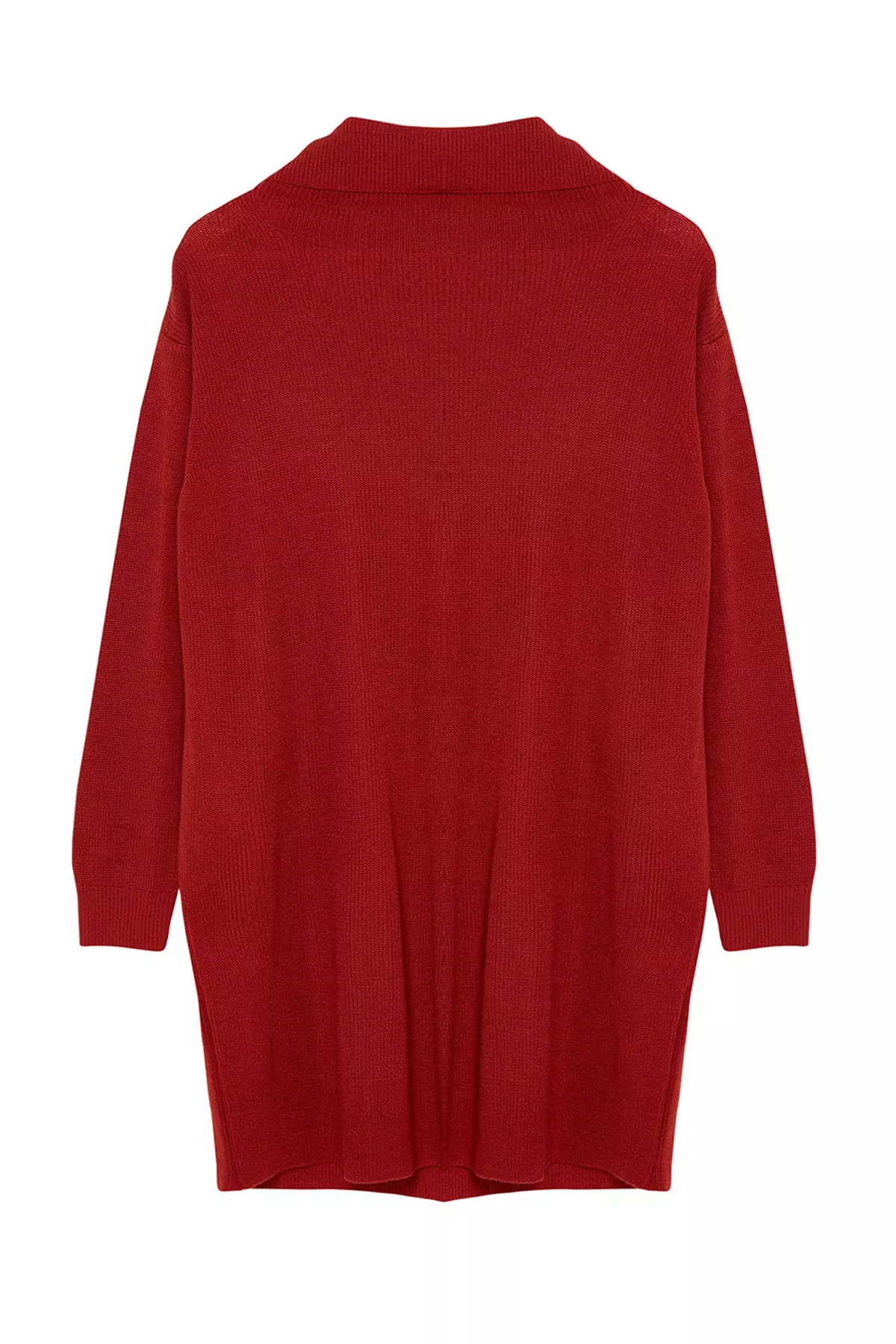 Mini Knitwear Turtleneck Dress