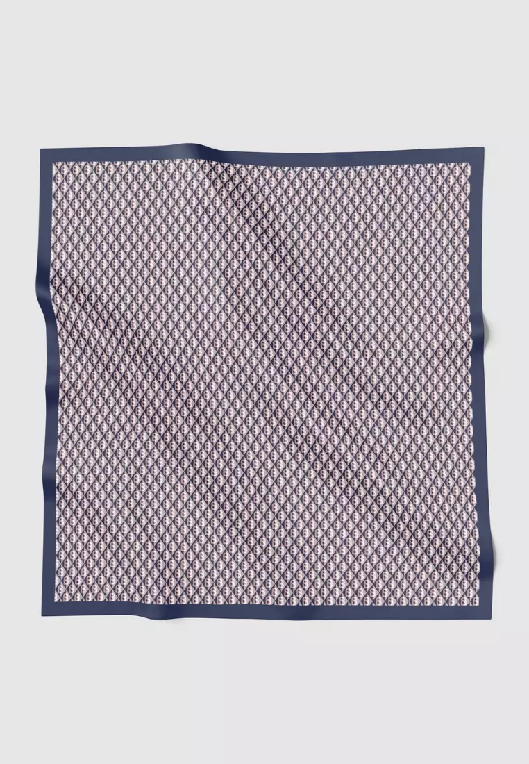 Prism Voile Square - Cranberry
