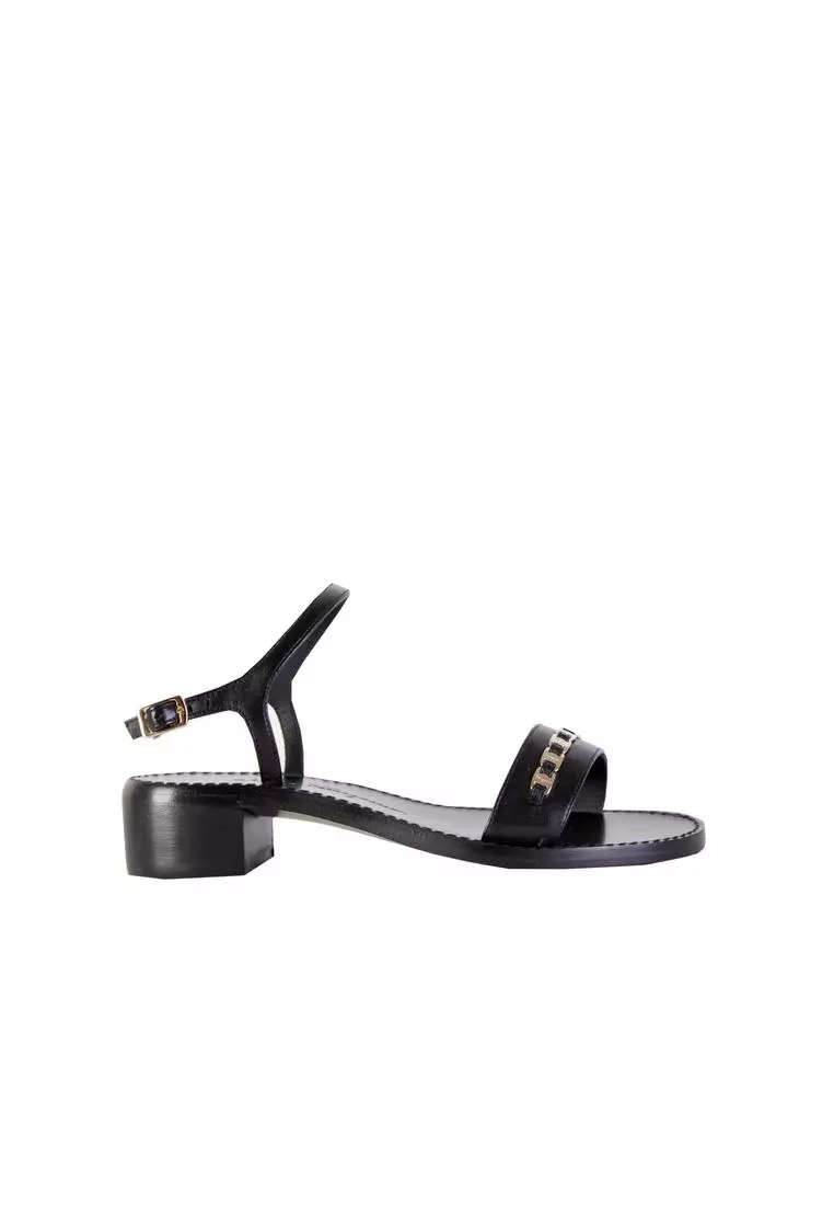 All black ferragamo clearance slides