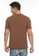 Men's Top white SLAUS-BROWN SS T-Shirt B8522AA231E12FGS_2