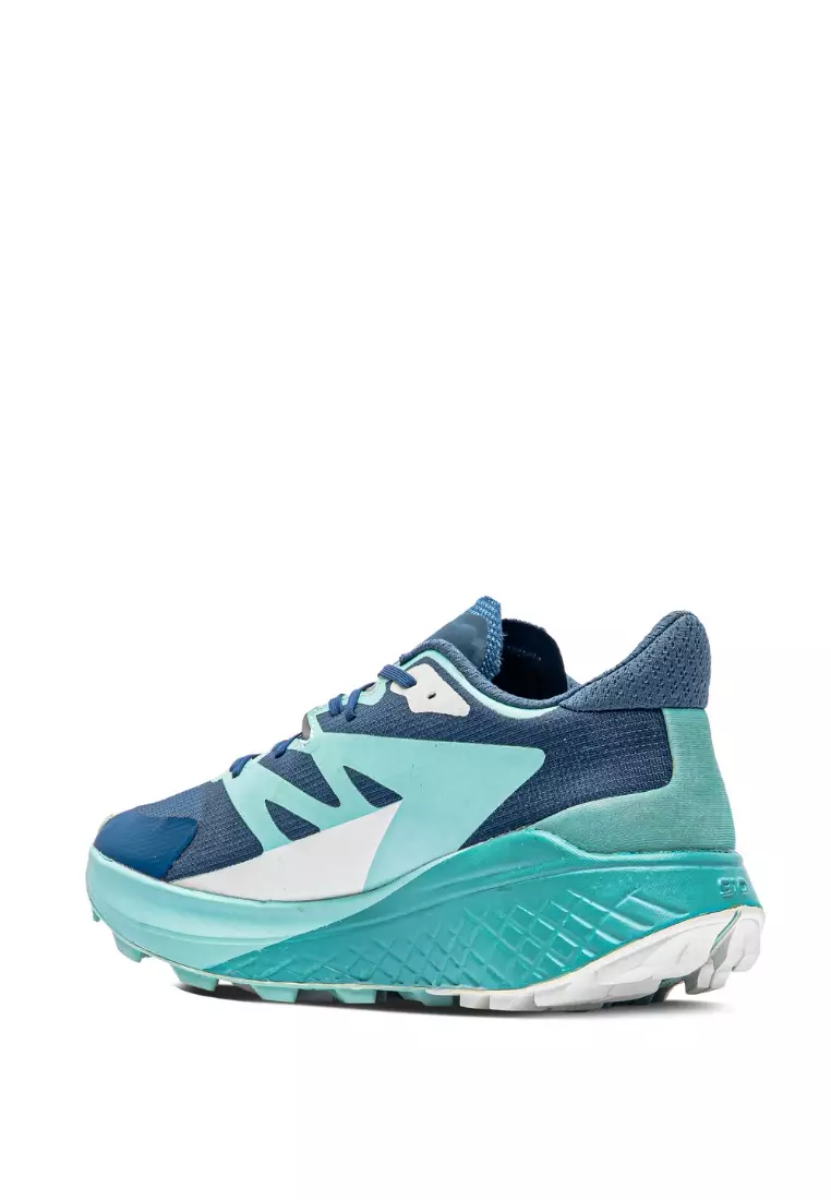 910 Nineten YUZA SPEEDGOTH Sepatu Trail Running - NAVY/HIJAU MINT/ABU MUDA