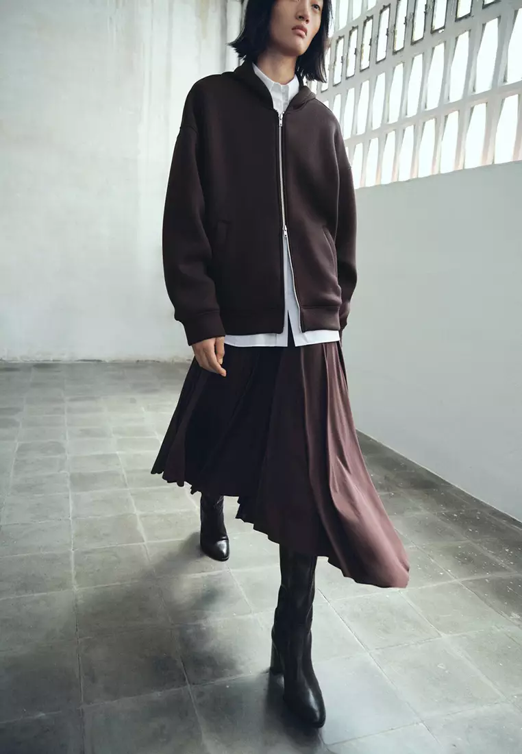 Leather Block-Heel Boots