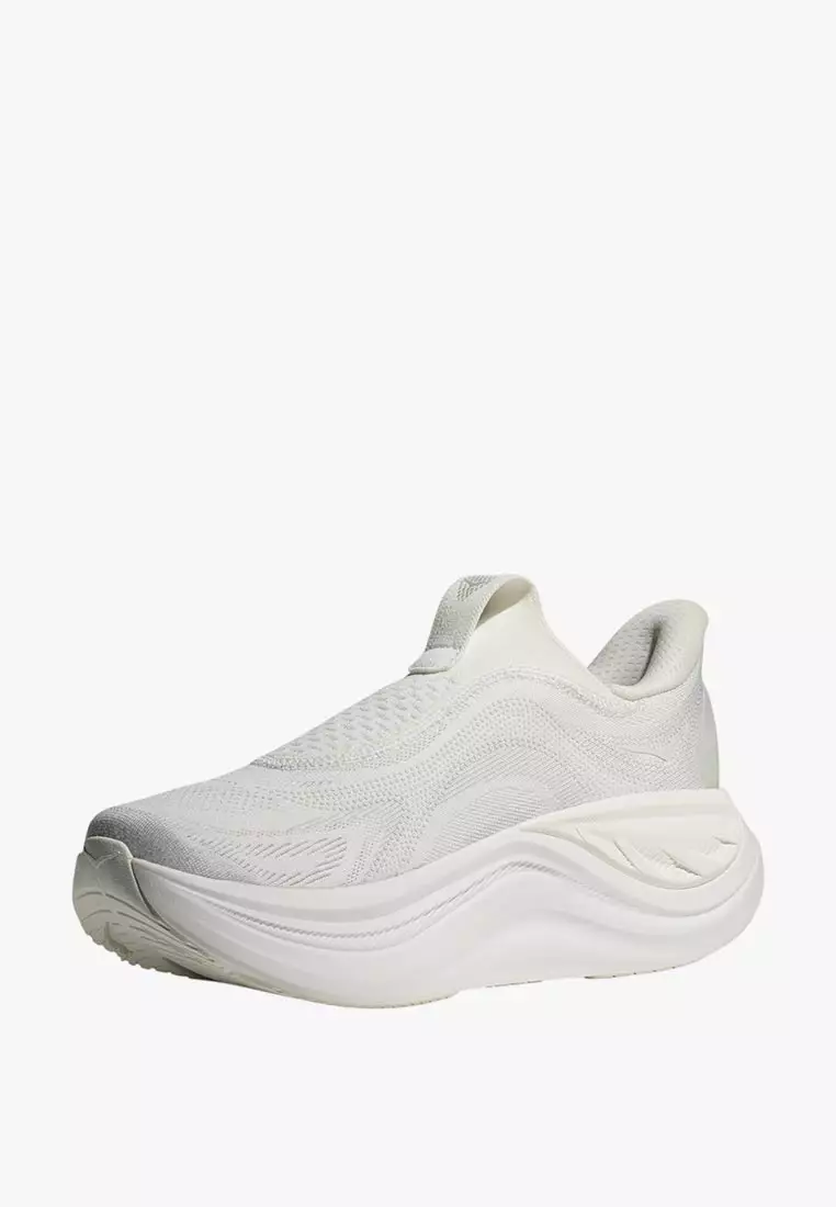 Skyward Laceless Women Running Cream