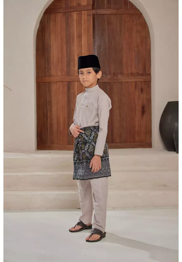 Baju Melayu Moden Cekak Musang for Kids