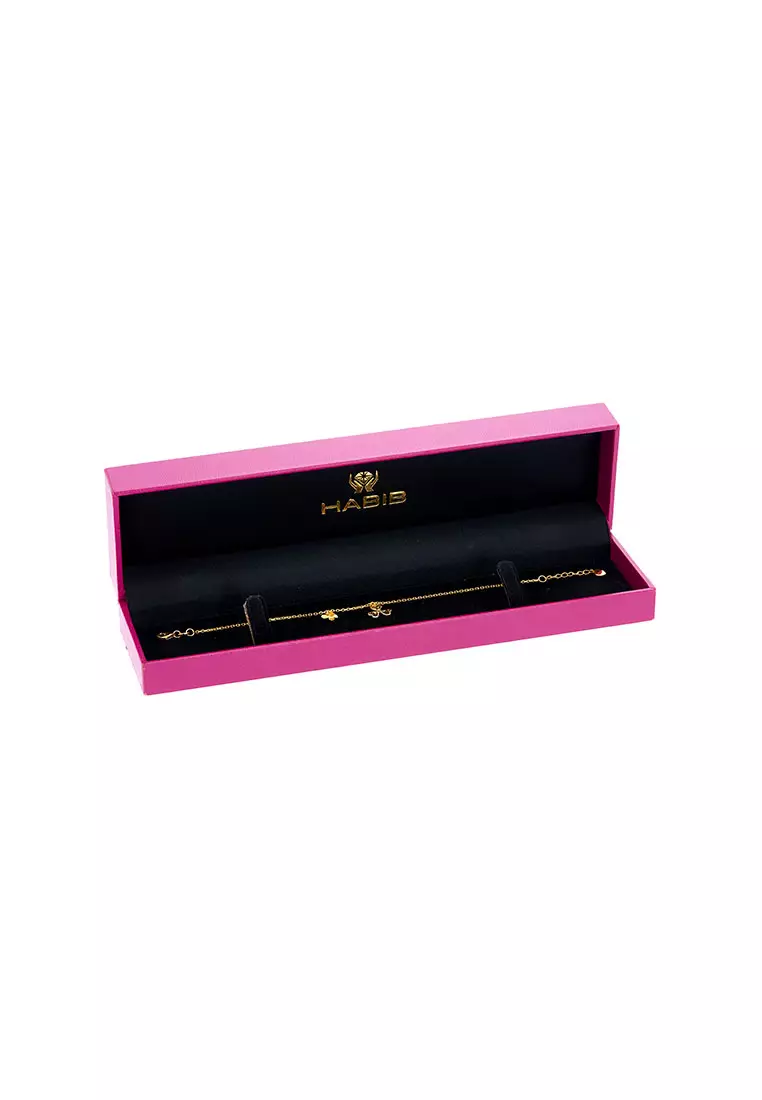 HABIB 999/24K Yellow Gold Bracelet WWGB2420524