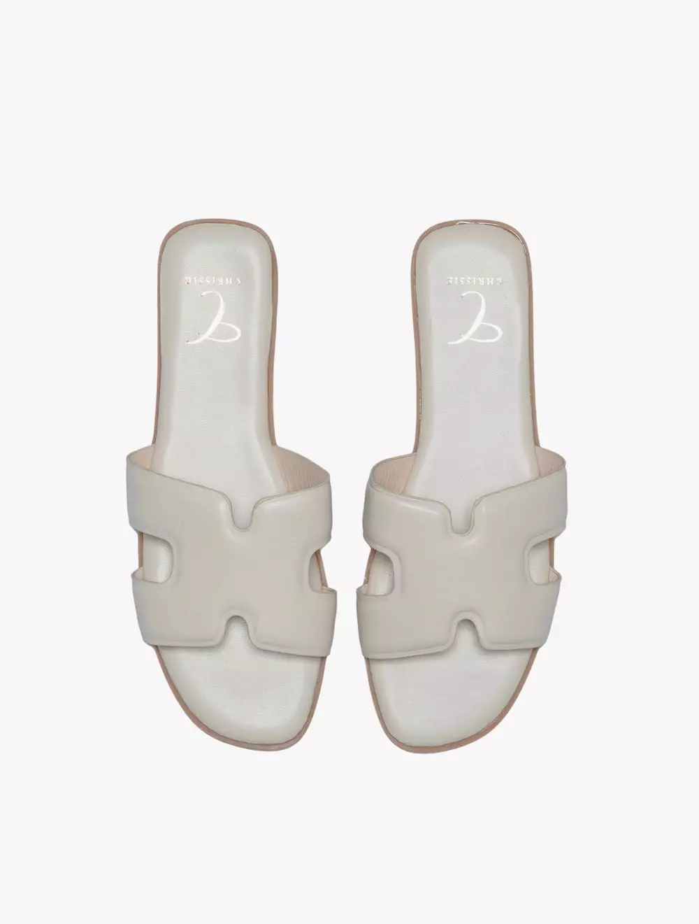 Payless Chrissie Womens Pears Sandals - Light Beige_05