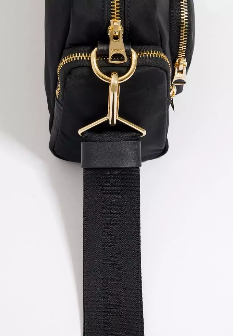 Jual Bimba Y Lola Bimba Y Lola M Black Nylon Crossbody Bag Original