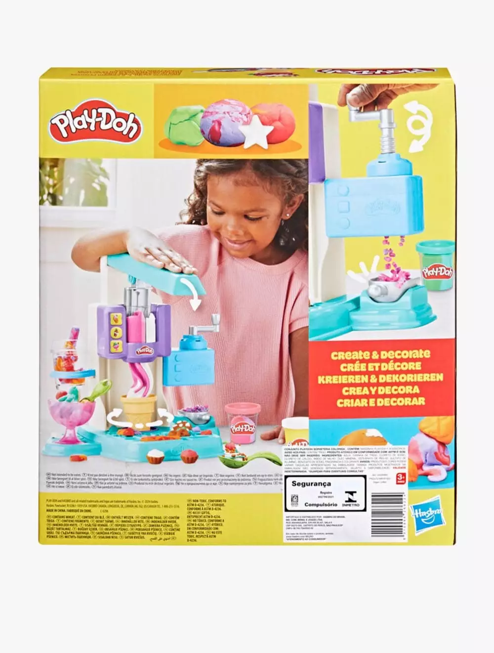 Play-Doh Rainbow Swirl Ice Cream Playset - PDOG0028