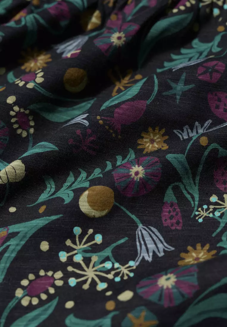 Seasalt Cornwall Black Line Strokes Dress