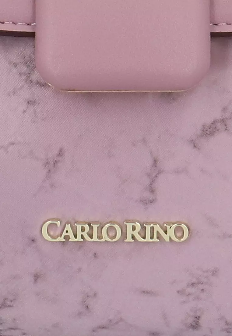 Buy Carlo Rino The Chelsea Nylon Tote Bag - Pink 2026 Online | ZALORA