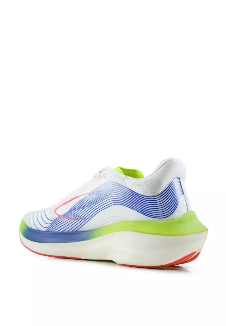 910Nineten HAZE TEMPO sepatu lari - PUTIH BIRU/MERAH/LIME