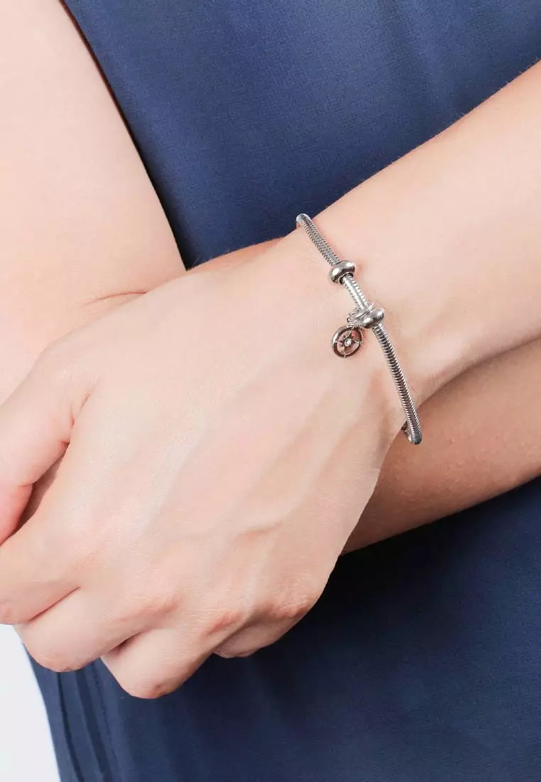 Drops Bracelet SCZ932 Steel Crystals