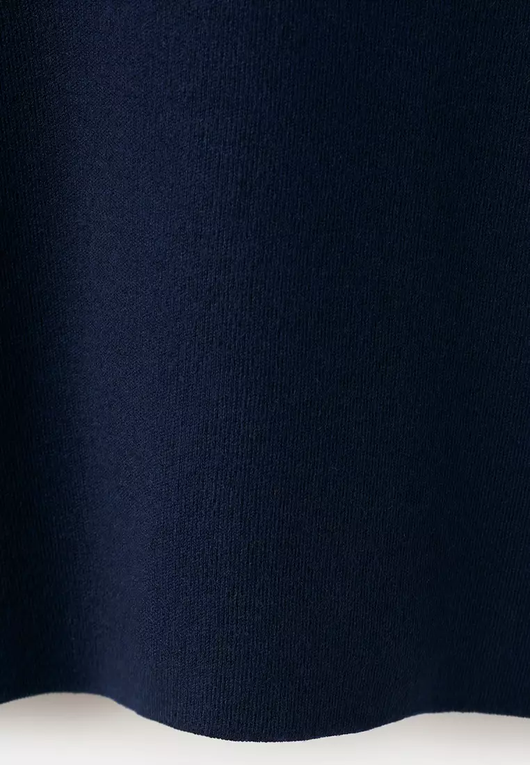 Round-Neck Knitted Sweater