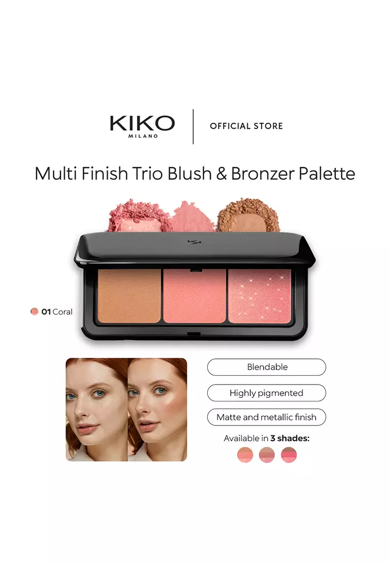 Trio Blush & Bronzer Palette