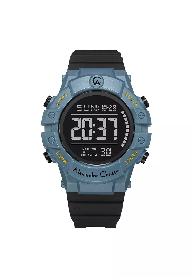 Alexandre Christie AC 9387 MHRIPBUBA Jam Tangan Pria Digital