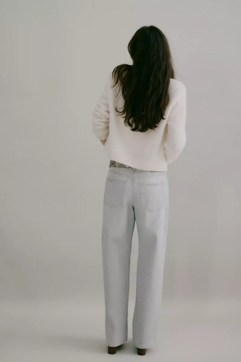 Wide High Jeans