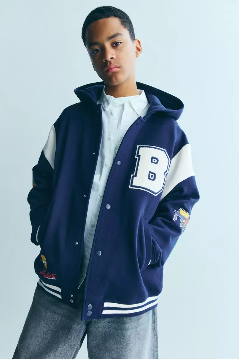 Sweatshirt baseball jacket