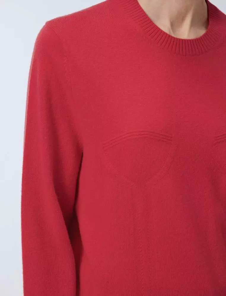Long Sleeve Pullover Cashmere Sweater