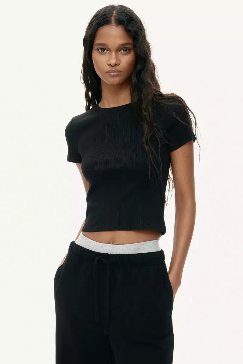 Straight-leg joggers