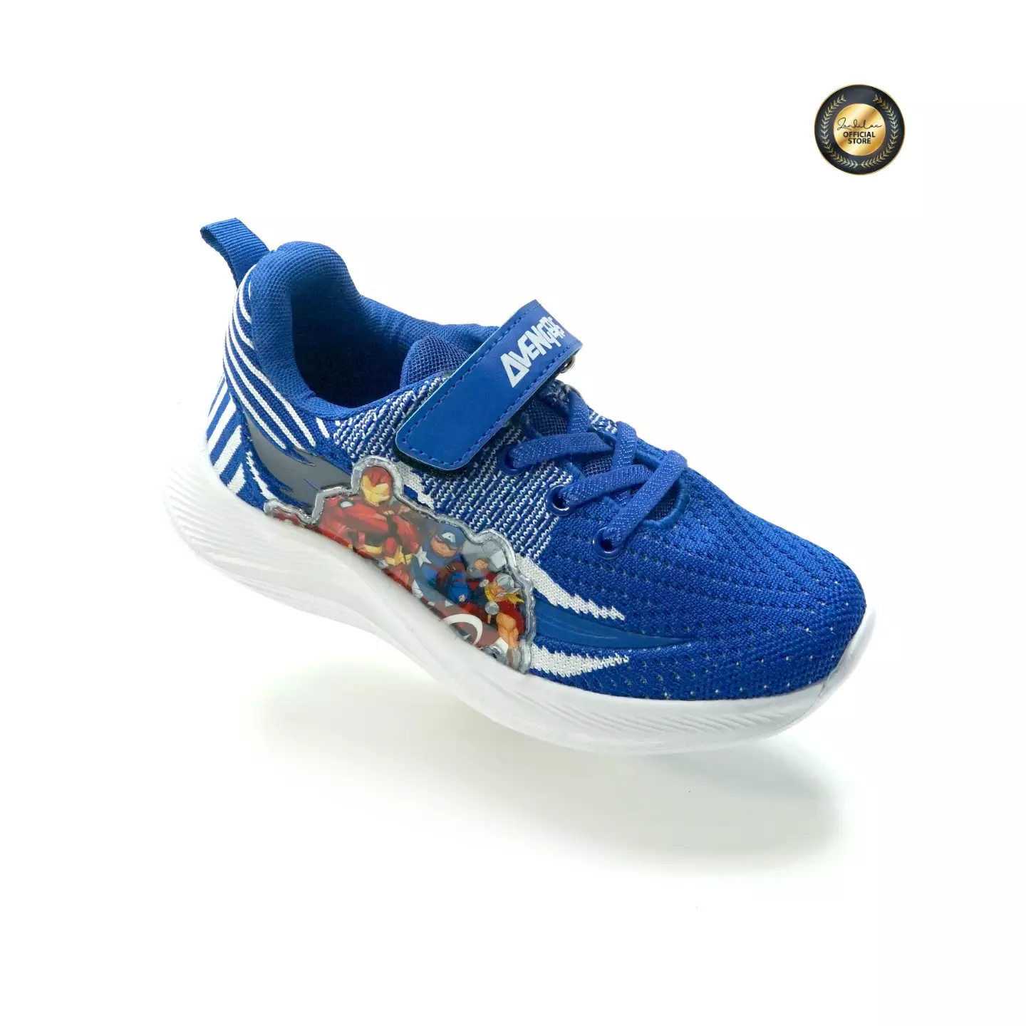AVENGERS - SEPATU SNEAKERS ANAK LAKI TANGGUNG CH340371LT BIRU by Zandilac