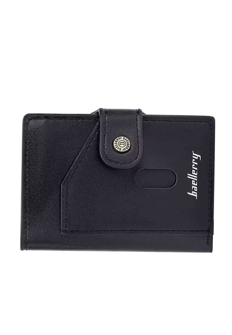 Dompet Pria Lipat Pendek Kartu RFID Protect K9217 Bahan Kulit PU Leather Premium