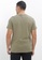 H&M green Round-Neck T-Shirt Regular Fit 7B630AAFAD4641GS_2